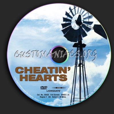 Cheatin' Hearts dvd label