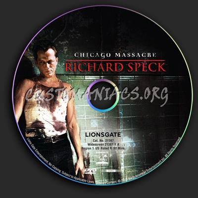 Chicago Massacre dvd label