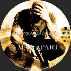 A Man Apart dvd label