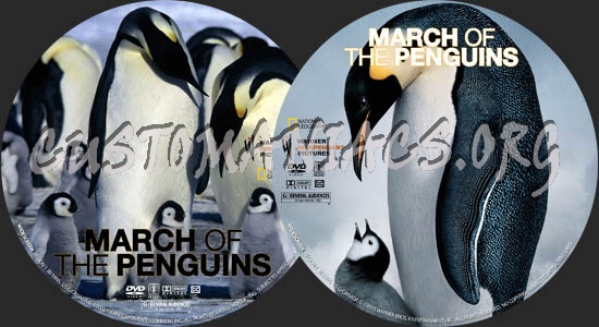 March of the Penguins dvd label
