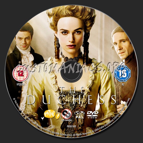 The Duchess dvd label