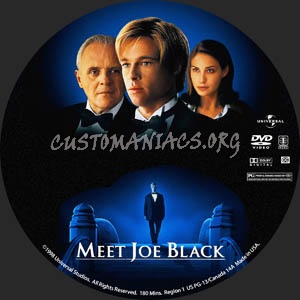 Meet Joe Black dvd label