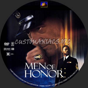 Men of Honor dvd label