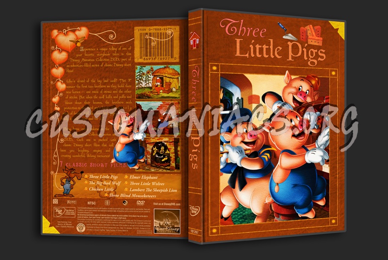 Three Little Pigs Animation Collection Volume 2 dvd cover