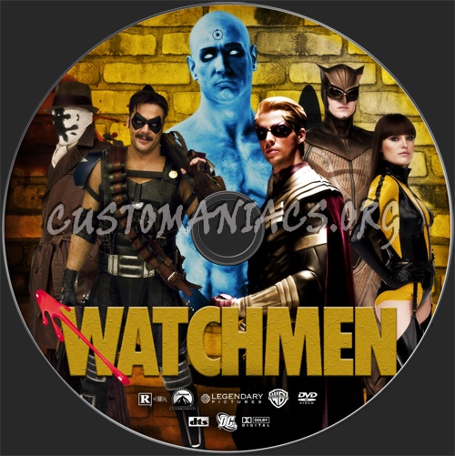 Watchmen dvd label