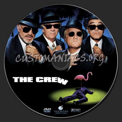 The Crew dvd label