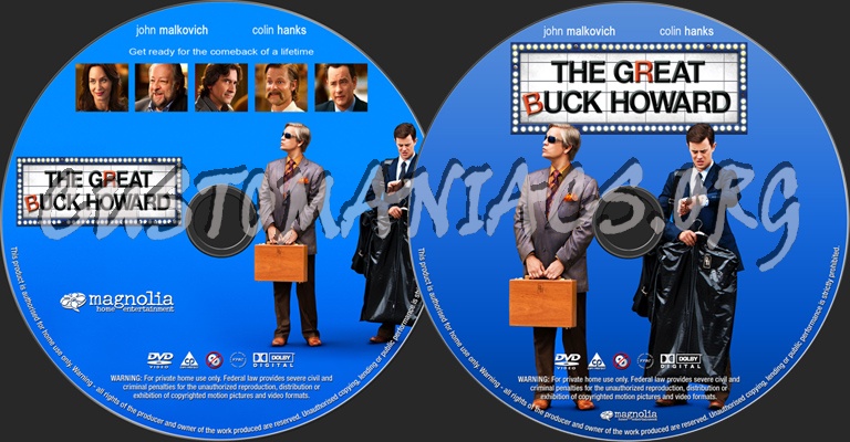 The Great Buck Howard dvd label