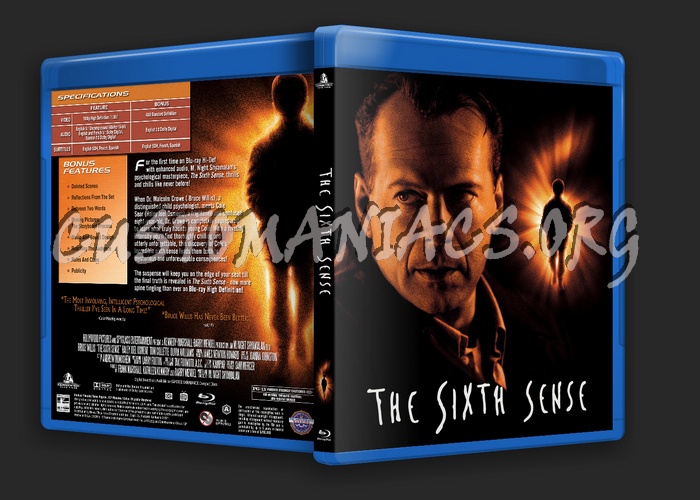 The Sixth Sense blu-ray cover