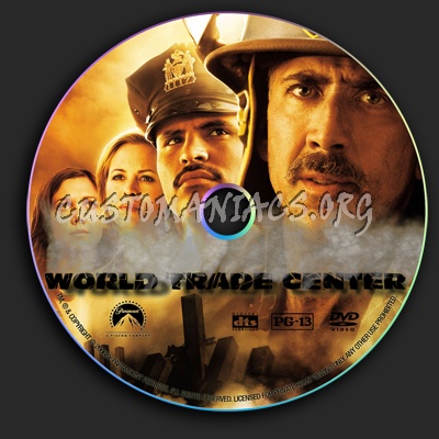 World Trade Center dvd label