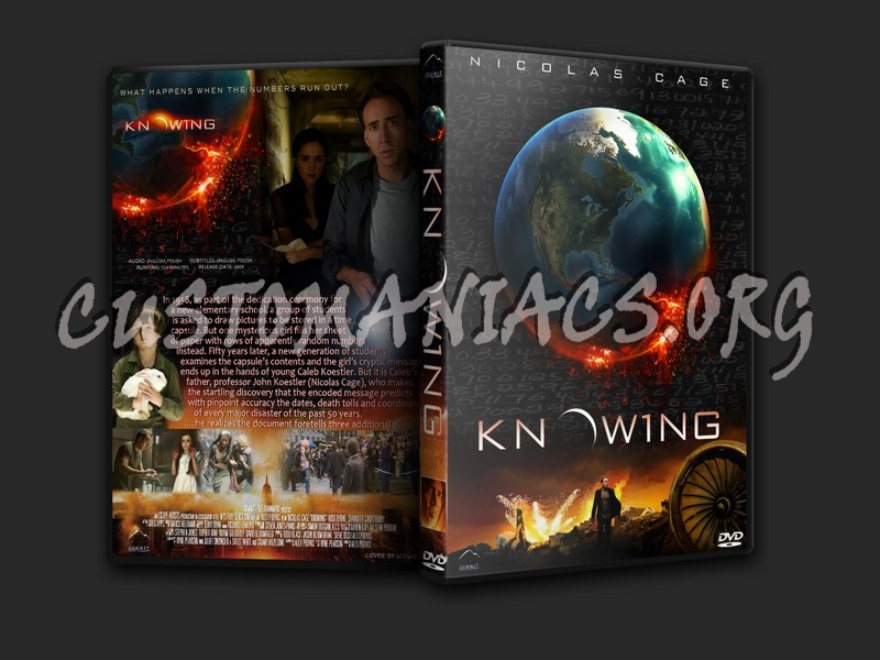 Knowing (2009) dvd cover