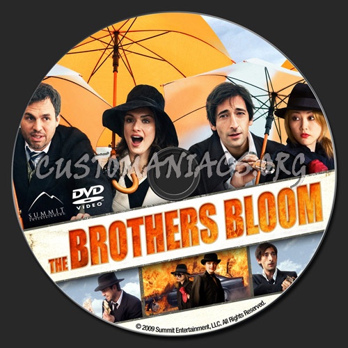 The Brothers Bloom dvd label