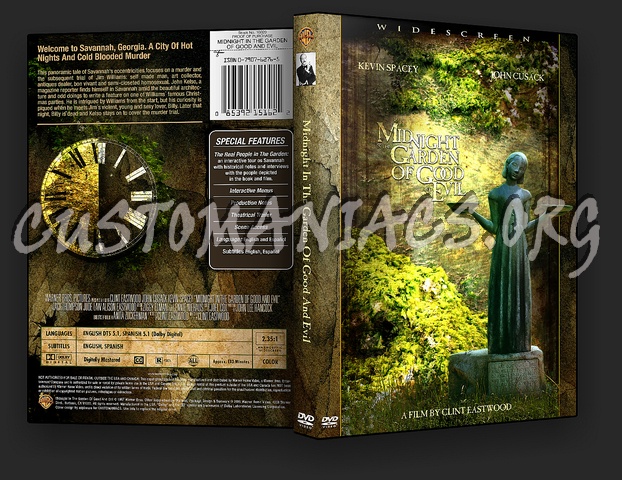Midnight In The Garden Of Good And Evil dvd cover