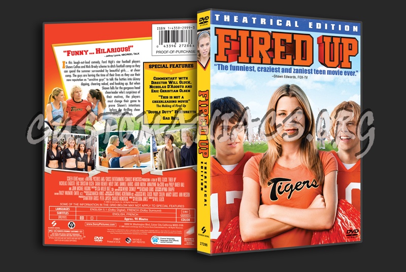 Fired Up dvd cover