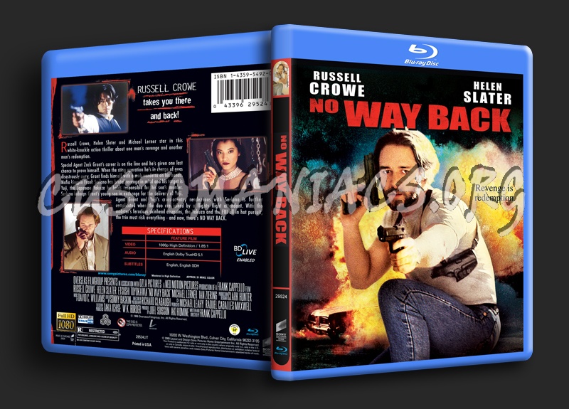 No Way Back blu-ray cover