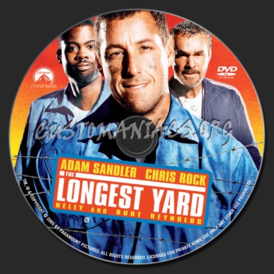 The Longest Yard dvd label