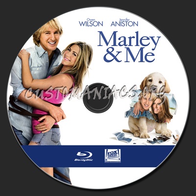 Marley & Me blu-ray label