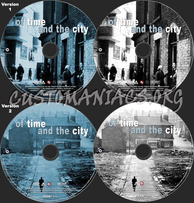 Of Time And The City dvd label