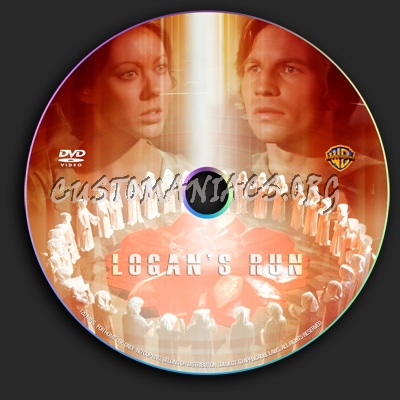 Logan's Run dvd label