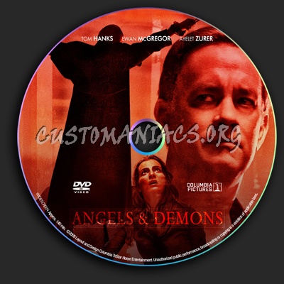 Angels and Demons dvd label