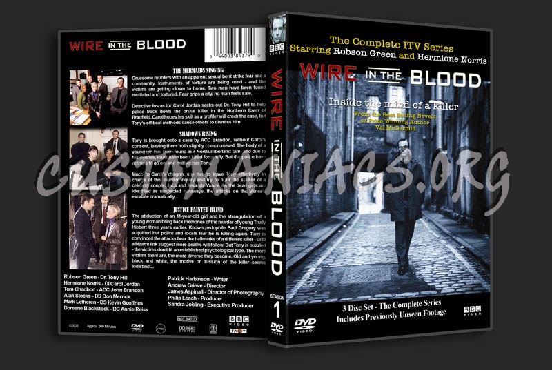 Wire in the Blood: Season 1 dvd cover