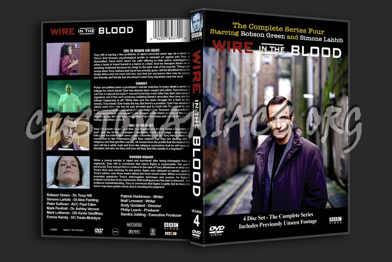 Wire in the Blood: Season 4 dvd cover