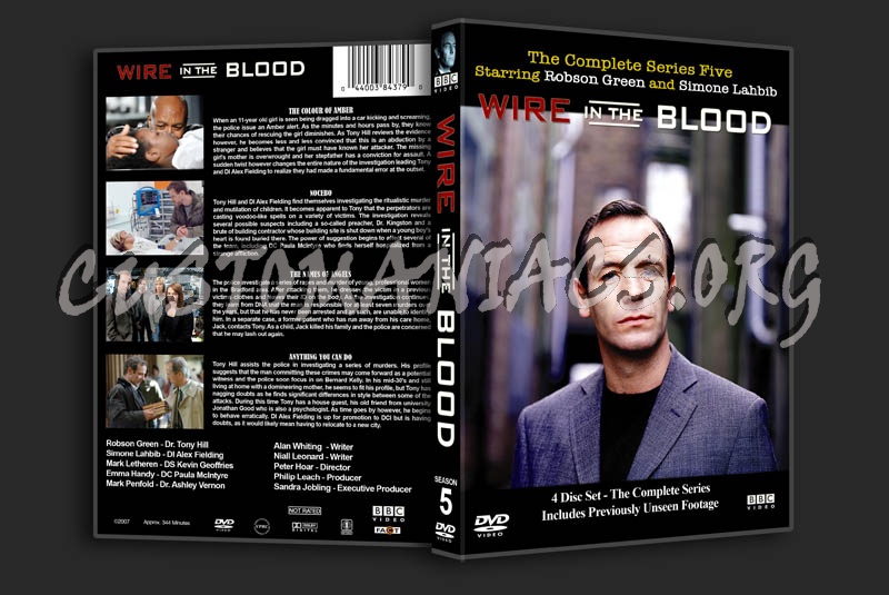 Wire in the Blood: Season 5 dvd cover