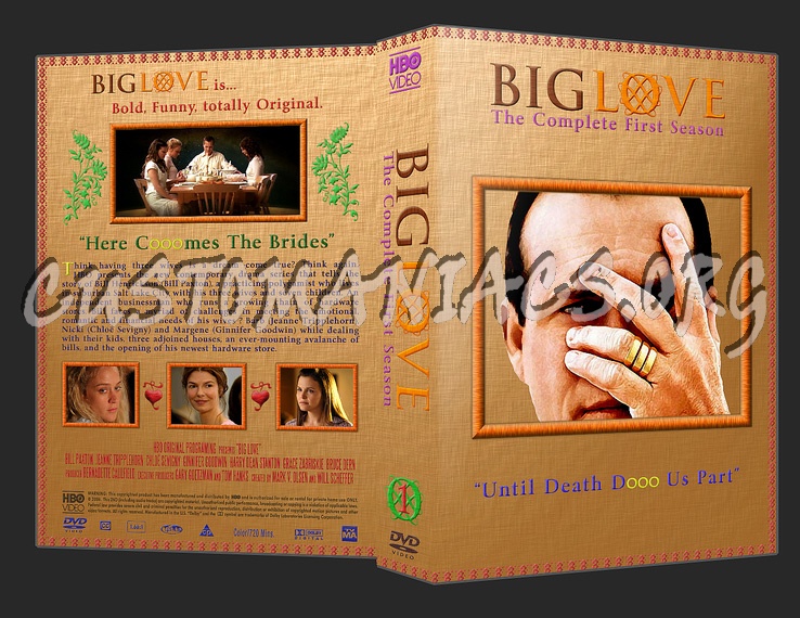 Big Love - Season 1-3 dvd cover