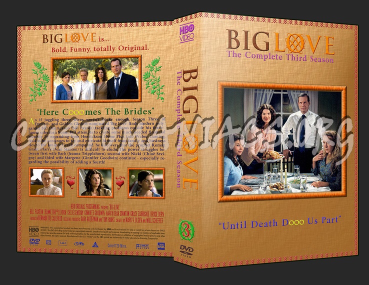 Big Love - Season 1-3 dvd cover