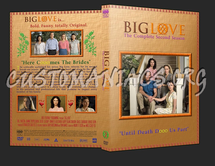 Big Love Season 2 dvd cover