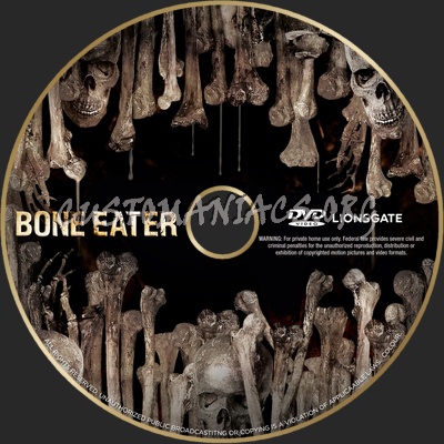 Bone Eater dvd label