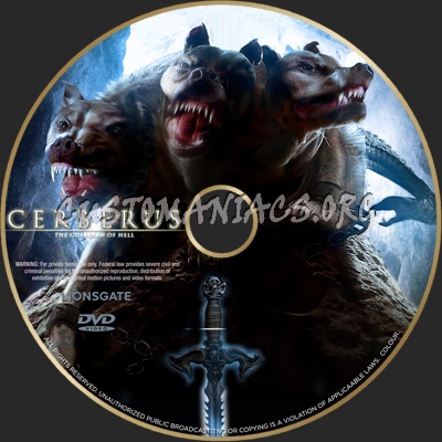 Cerberus dvd label