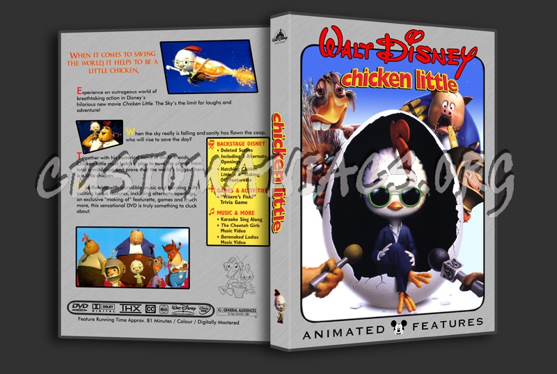 Chicken Little dvd cover