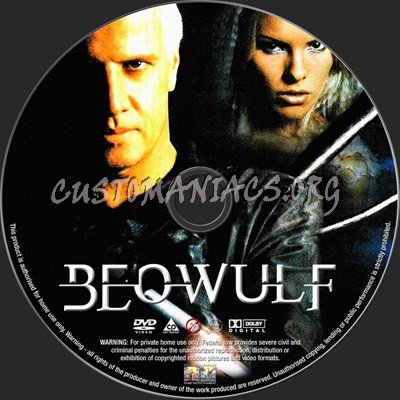 Beowulf dvd label