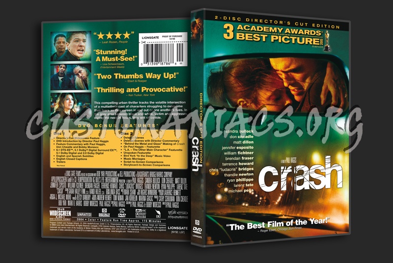Crash 2-disc edition dvd cover