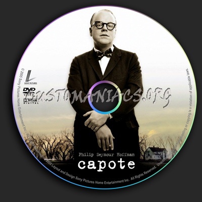 Capote dvd label