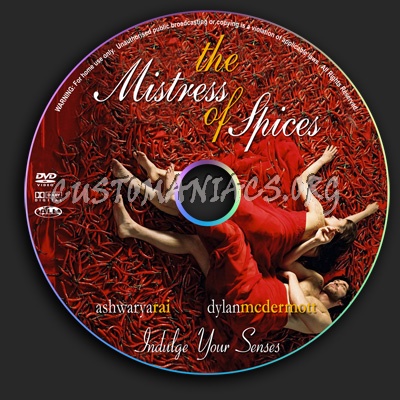 Mistress Of Spices dvd label
