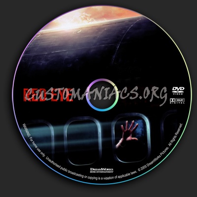 Red Eye dvd label