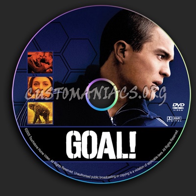 Goal dvd label