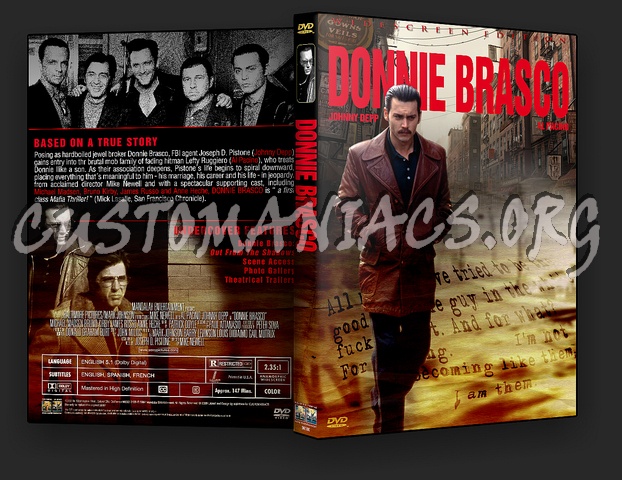 Donnie Brasco dvd cover