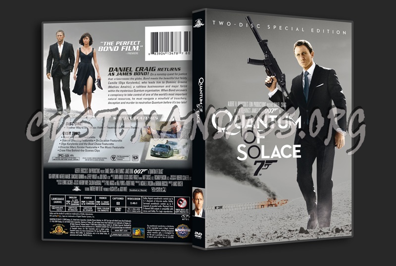 Quantum of Solace (Two Disc Special Edition) dvd cover
