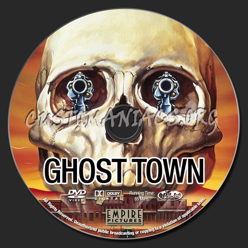 Ghost Town dvd label