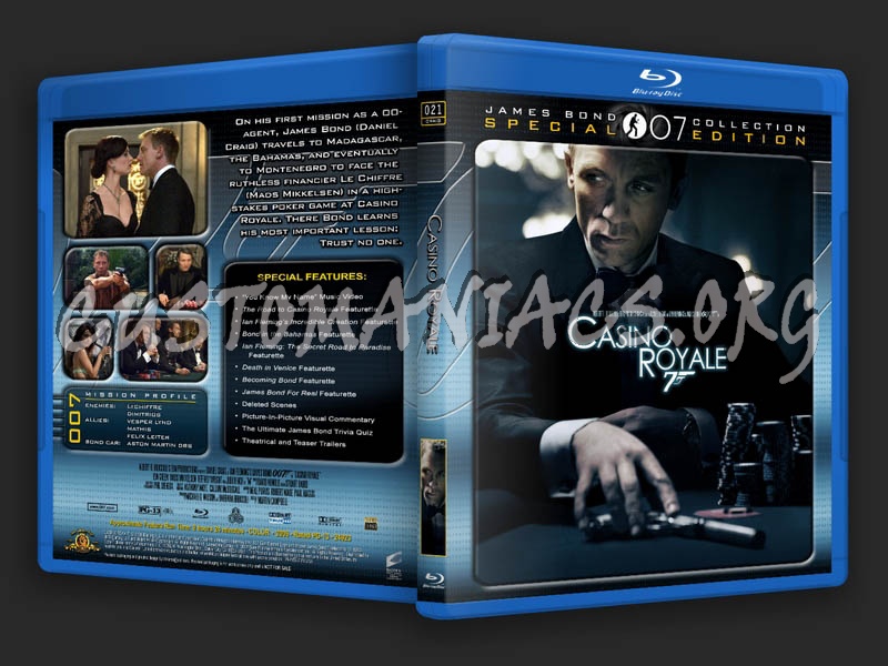 Casino Royale (2006) blu-ray cover