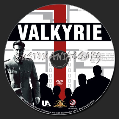 Valkyrie dvd label
