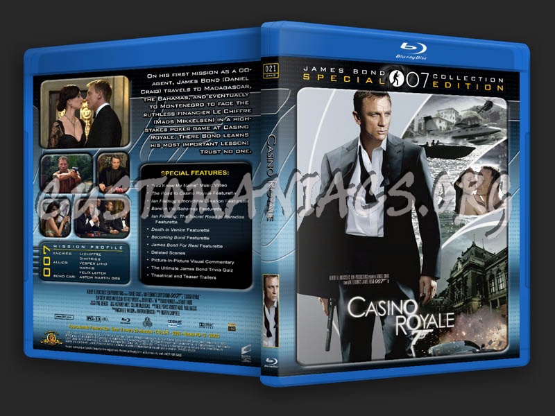 Casino Royale (2006) blu-ray cover