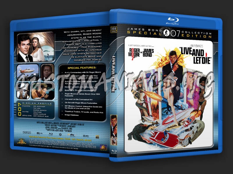 Live and Let Die blu-ray cover