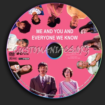 Me And You And Everyone We Know dvd label