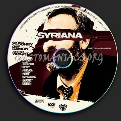 Syriana dvd label