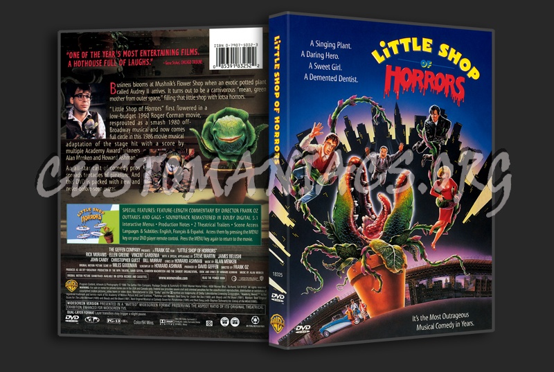 Little Shop Of Horrors dvd cover