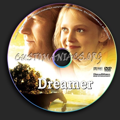 Dreamer dvd label