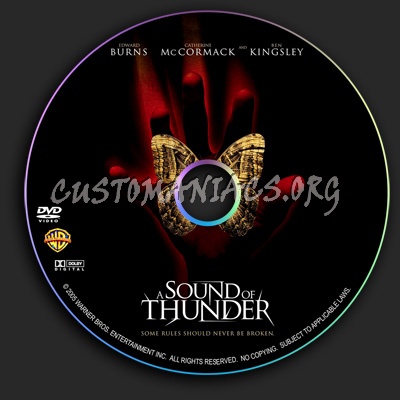 Sound Of Thunder dvd label